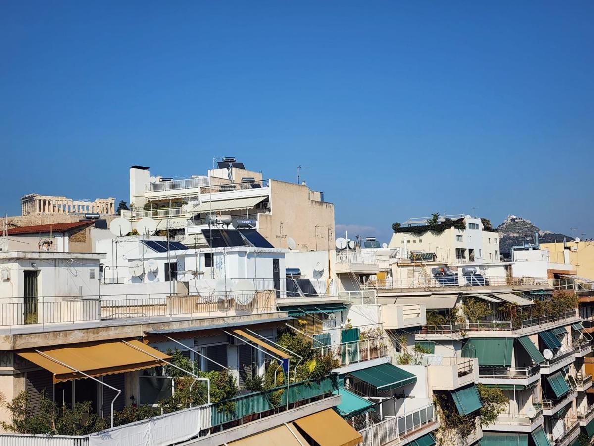 Newly Renovated Apartment 7 Min Walk From Acropolis Atene Esterno foto